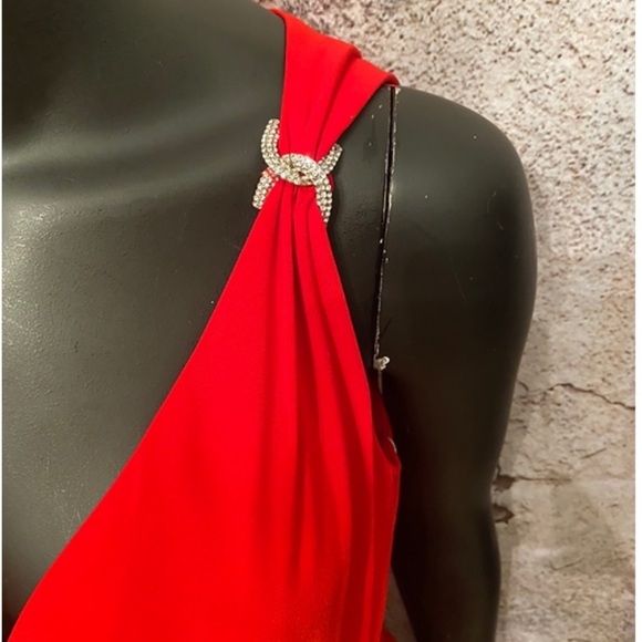 Ralph Lauren New Red Maxi Dress - Picture 2 of 5